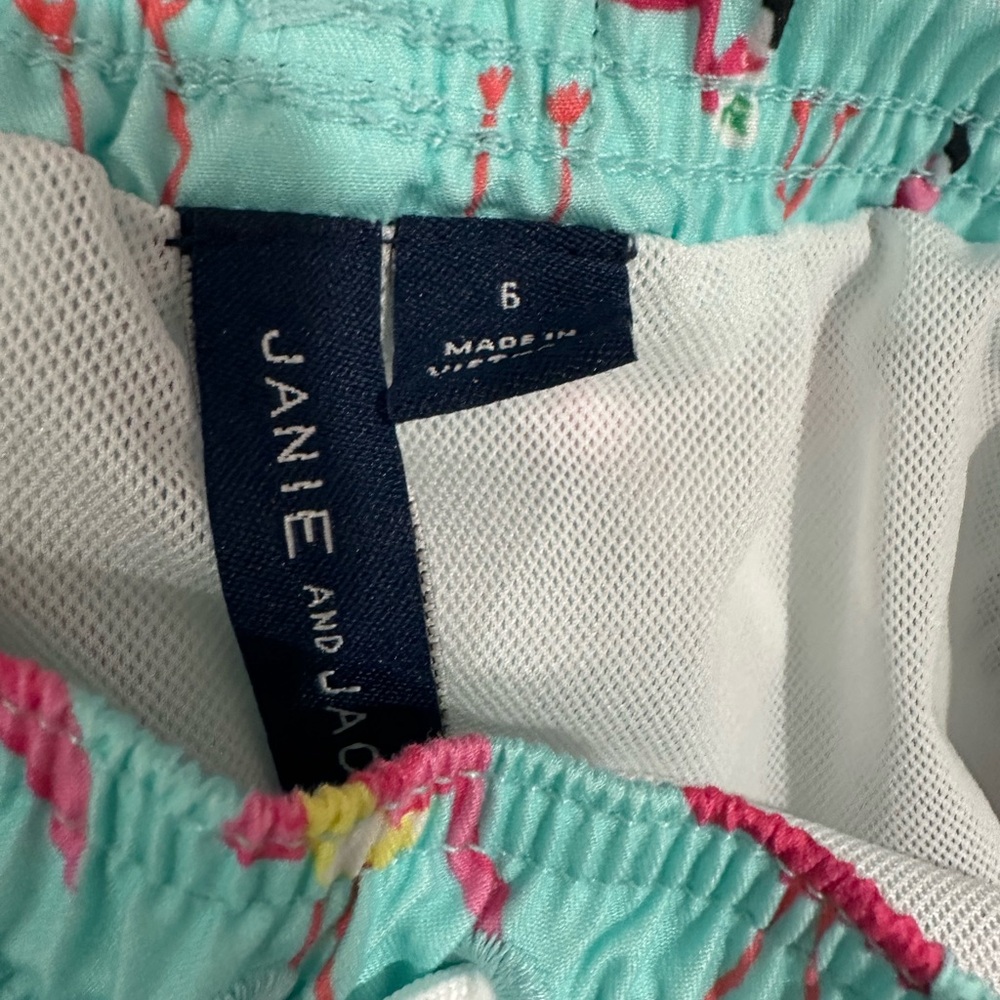 Janie and Jack Boys Swim Trunks Size 6 - Picture 3 of 3